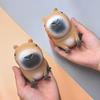 2/4/6Pcs Capybara Squeeze Toy Stress Anxiety Relief Sitting Capybara Toy Portable Kids Teens Adults TPR Animal Sensory Soft Stress Ball Fidget Toy