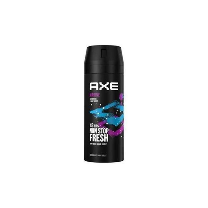 Deodorant - AXE - MARINE - 150ml - Fresh Scent - 48h Protection - Antiperspirant