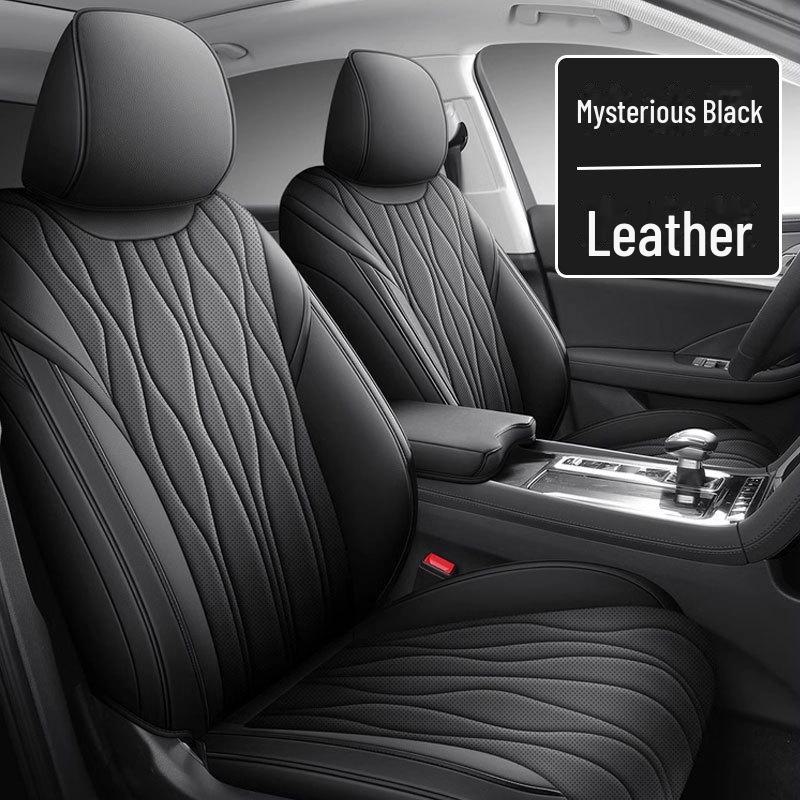 Hongqi Leather Car Seat Covers for H5, H7, H9, HS5, HS7 - All-Season, Five-Seat Compatible Cushion