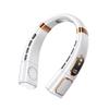Hanging Neck Fan Digital Display Outdoor Sports Student Portable Usb Mini Hanging Neck Small Fan White