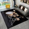 Drum Kit Music Instruments Drum Set Area Rug,Carpet for Home Living Room Bedroom Sofa Doormat Kitchen Decor,Non-slip Floor Mat