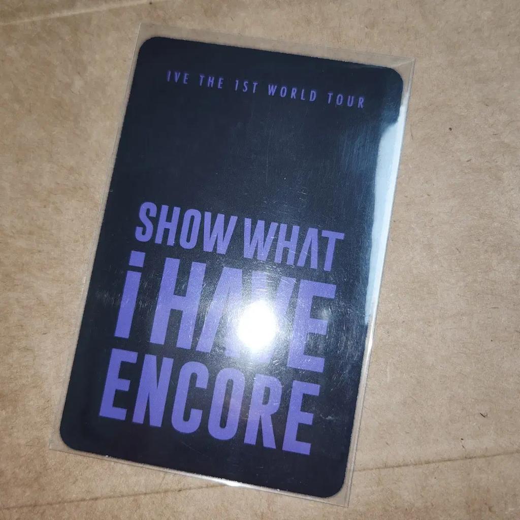 IVE Uncon Blu-ray MD Bonus Ahn Yujin Pokashowat iHab Used