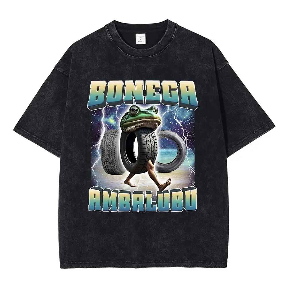 Italienischer Hirnfurz Lustige Meme T-Shirts Tralalero Tralala Tung Tung Tung Sahur Bombardiro Krokodil Brr Brr Patapim Gewaschene T-Shirts