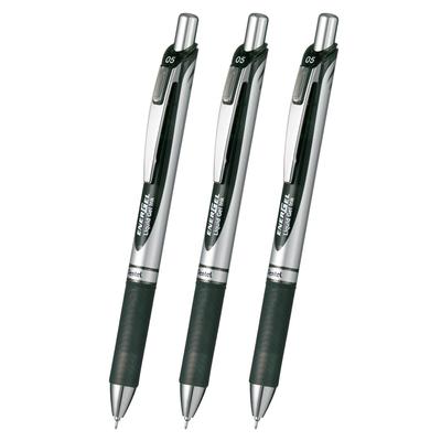 Japanese Product Pentel EnerGel Gel Ink Ballpoint Pen 0.5mm Black 3pcs