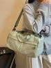 Star Canvas Tote: Versatile Crossbody Travel Bag with Large Capacity