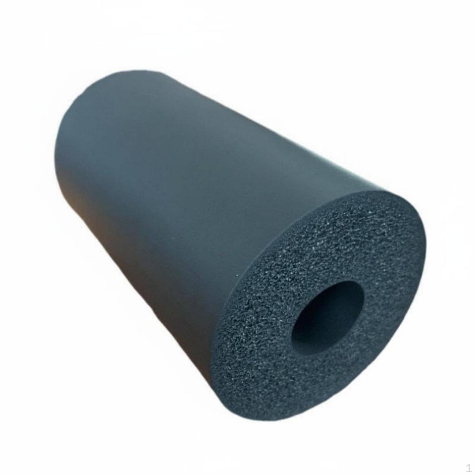 Rubber Foam Sleeve Smooth Surface Tube Hollow Center Handle Padding for Gym Equipment 2065120mm 20-70-129mm Straight Smooth