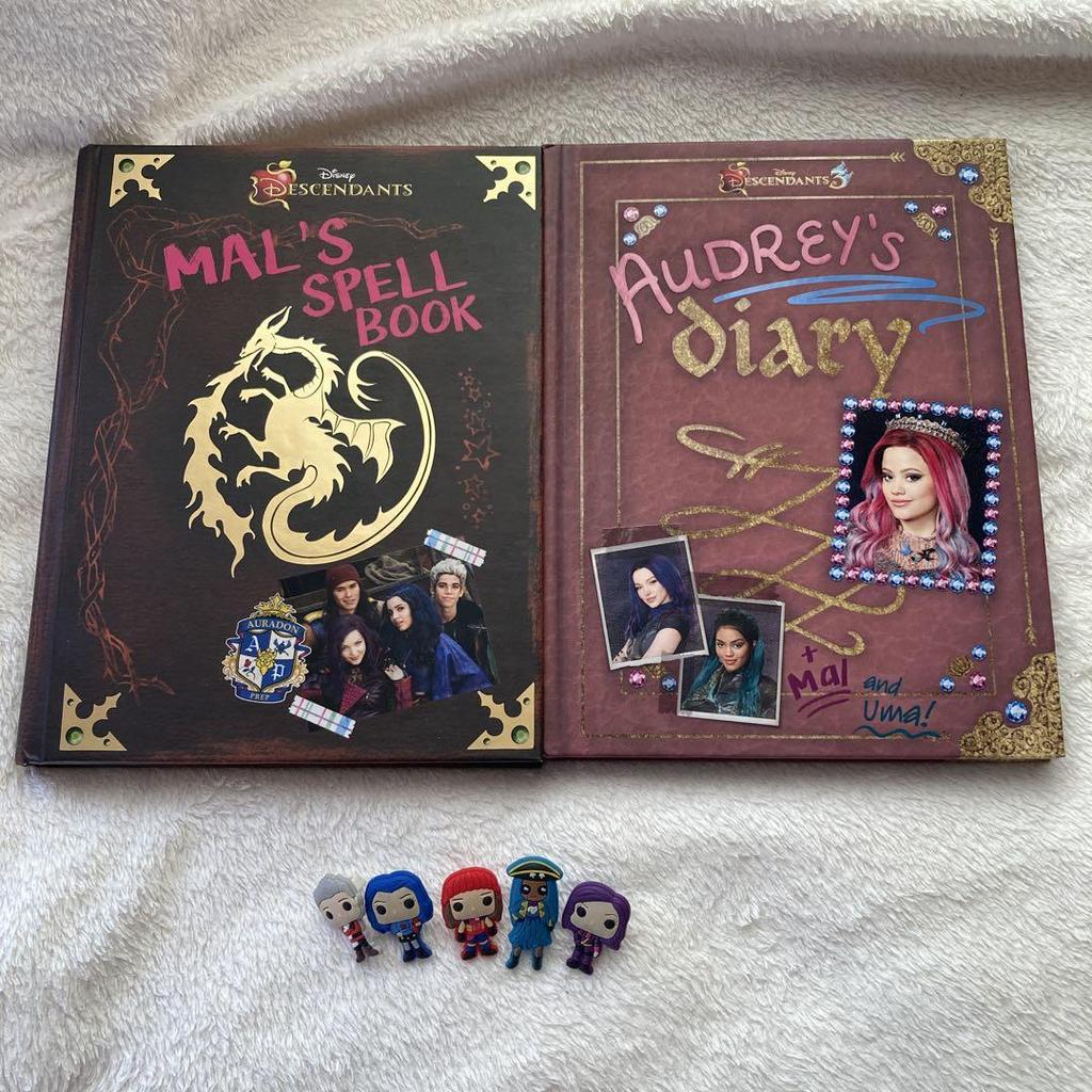 [USED] Disney DESCENDANTS Foreign Book Set