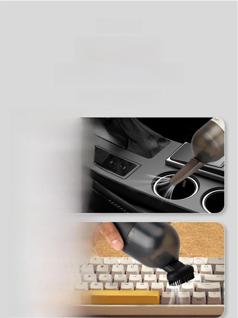 Keledi Wireless High-Power Mini Vacuum Cleaner for Desktop, Office, Home, and Car