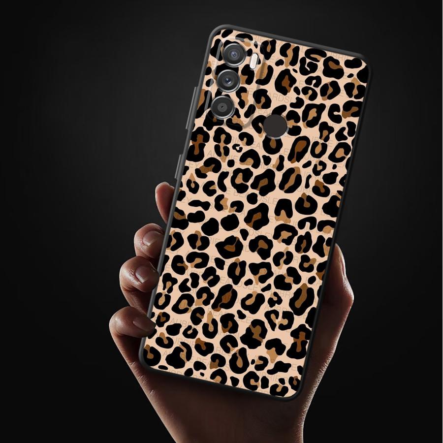 Leopard Print Phone Cover Case for Motorola Moto G52 G32 G53 G30 Edge 20 Pro 30 Lite G60s G22 Edge40 G71 G51 G73 G50