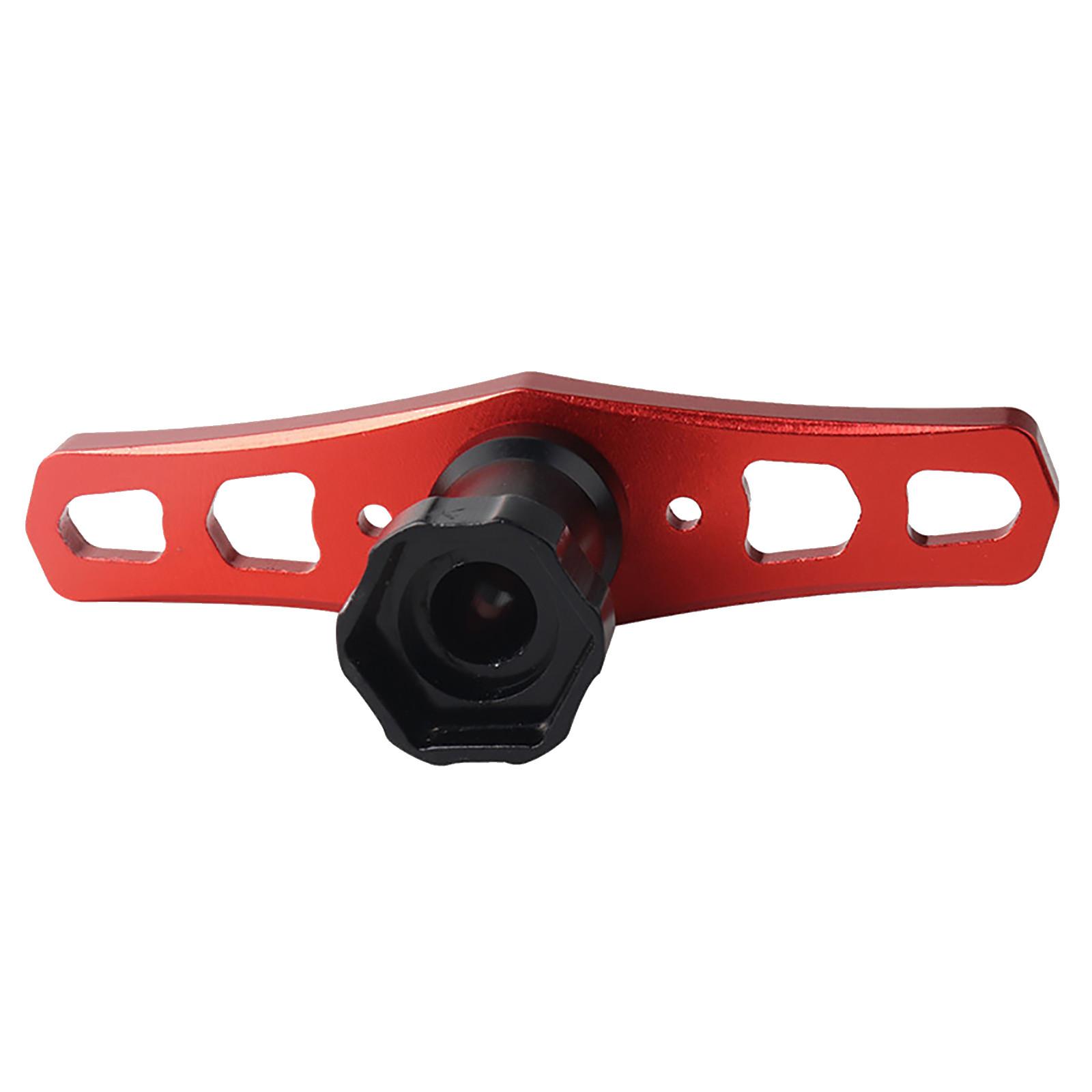 

(H0826)Колесо He x 17 мм Sleeve Metal Tools для HSP RC 1/8 Buggy Car Truck Tires червоний