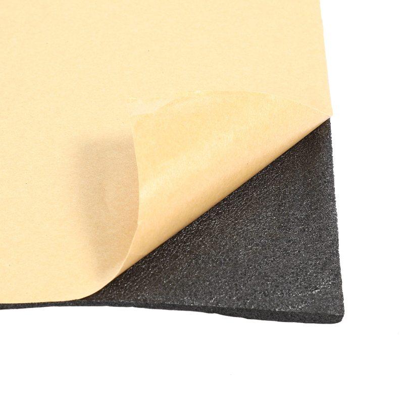 9Pcs Car Van Sound Proofing Deadening Insulation Foam New 30Cmx50cmx6mm Protector Auto Sound Insulation Deadening Accessories