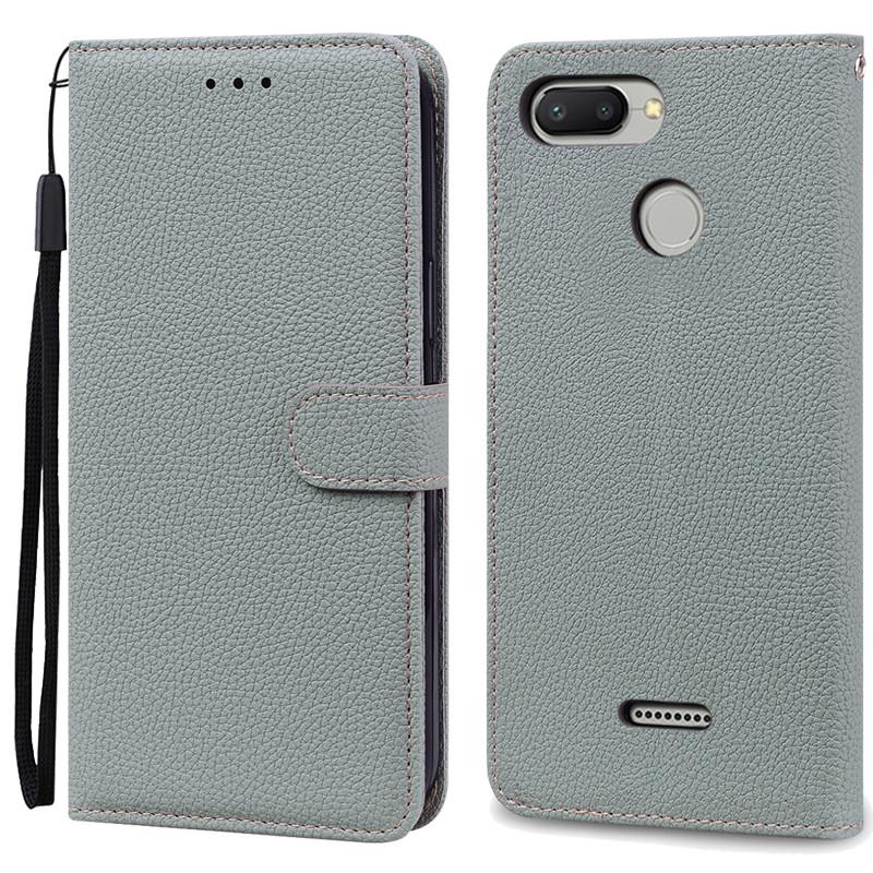 For Xiaomi Redmi 6A Case Redmi 6 Cover Soft Silicon Leather Wallet Flip Case For Xiaomi Redmi 6A 6 a Phone Case With Card Holder