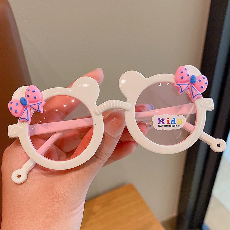 Bowknot Mickey UV Protection Cartoon Sunglasses for Girls