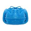 Fashionable Blue Bear Autumn/Winter Thick Cartoon Warm Ear Protection Plush Cold Cap