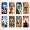 Viking V-Vinland Saga   Phone Case For Samsung Galaxy A73,A72,A71,A70,A53,A52,A51,Others Soft Black Shell