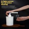 Food Grade Plastic Multipurpose Syrup Dispenser Detachable Design Accurate Pump For Cafe Milk Tea Shop Home Bar