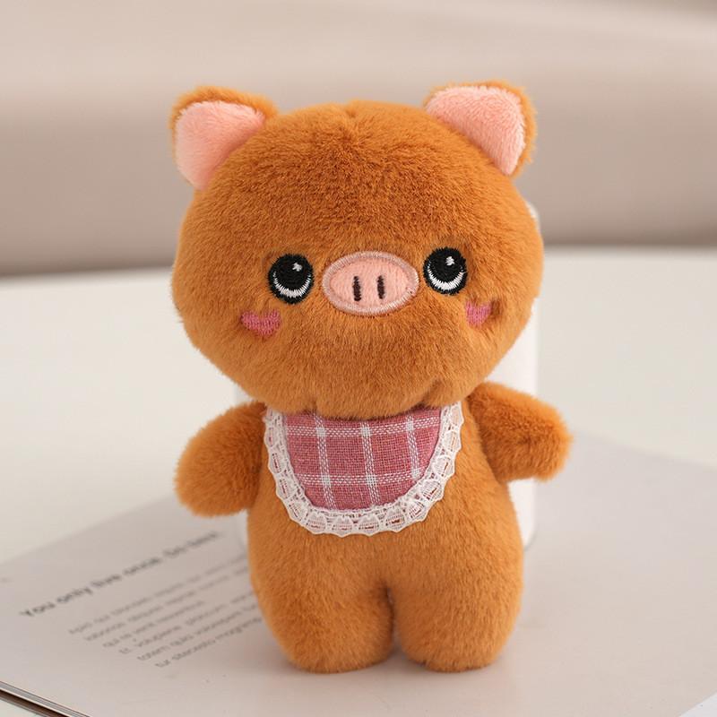 Cute Plush Pig Keychain Pendant Piggy Stuffed Doll Wedding Sprinkler Doll Gift