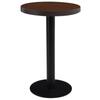 Day and Night - Day and Night Dark Brown MDF Bistro Table 50 Cm