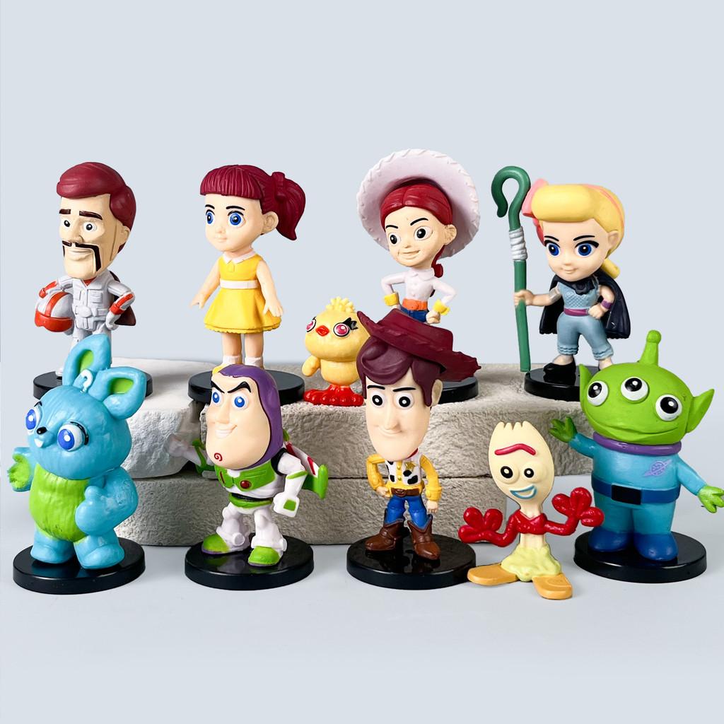Toy Story Pvc Action Figures Set With Collectible Characters For Kids And Collectors