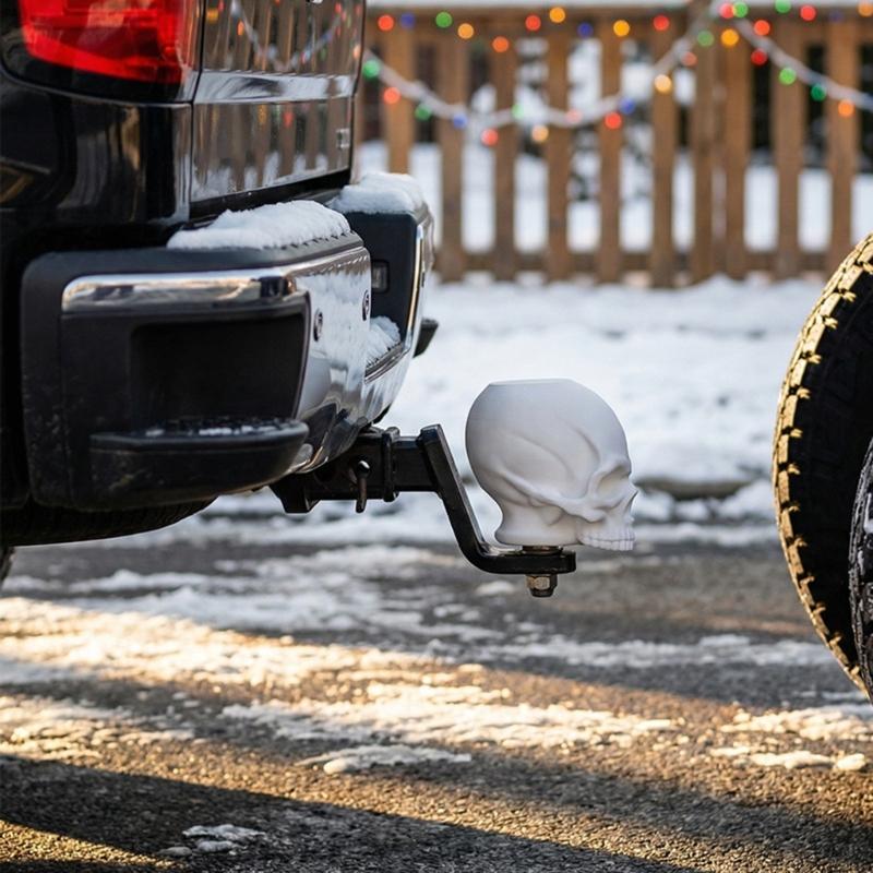 Kryt hlavy lebky 50mm Univerzální gumový kulový kryt Kryt koule tažného zařízení pro přívěsy Karavany Nákladní auto Auto