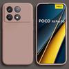 Pro Poco X6 Pro Pouzdro Tekuté Silikonové Pouzdro na Telefon Pro Xiaomi Poco X6 Pro 5G Měkký Kryt