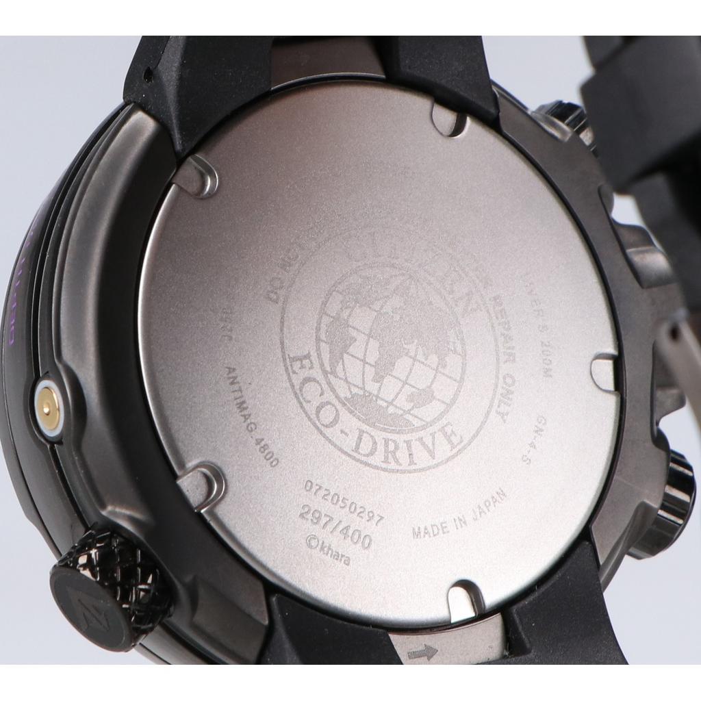 CITIZEN x Evangelion J250-S123780 400-piece limited edition Promaster diver's watch Watches blackUsed