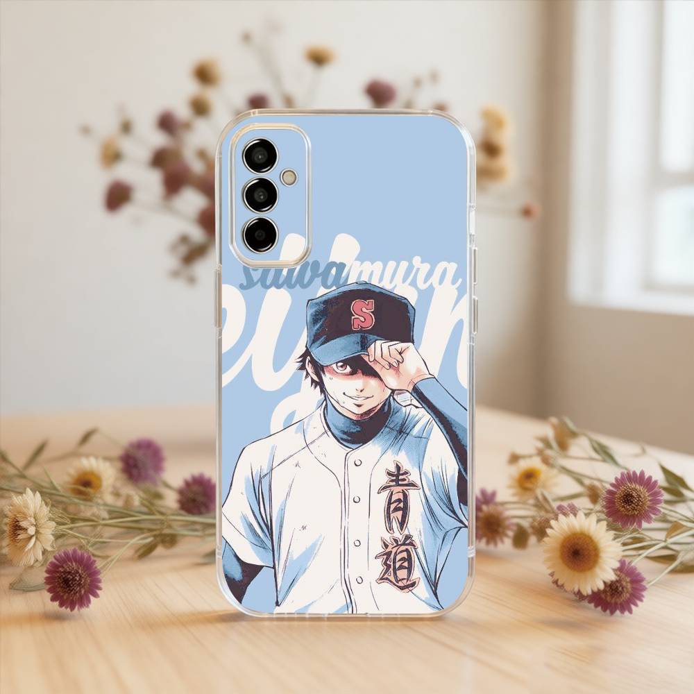 Ace of Diamond Phone Case Transparent Silicone Soft For SamsungA10,12,20,21S,30,31,40,50,51,52,70,71 Samsung a10