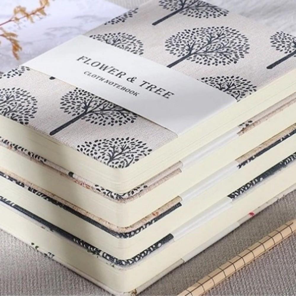 A6/B6 Handkonto-Buch Super-dickes Druck-Notizbuch 2026 Blumen Notizbuch Bürobedarf