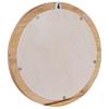 Wall Mirror 40 Cm Teak Round