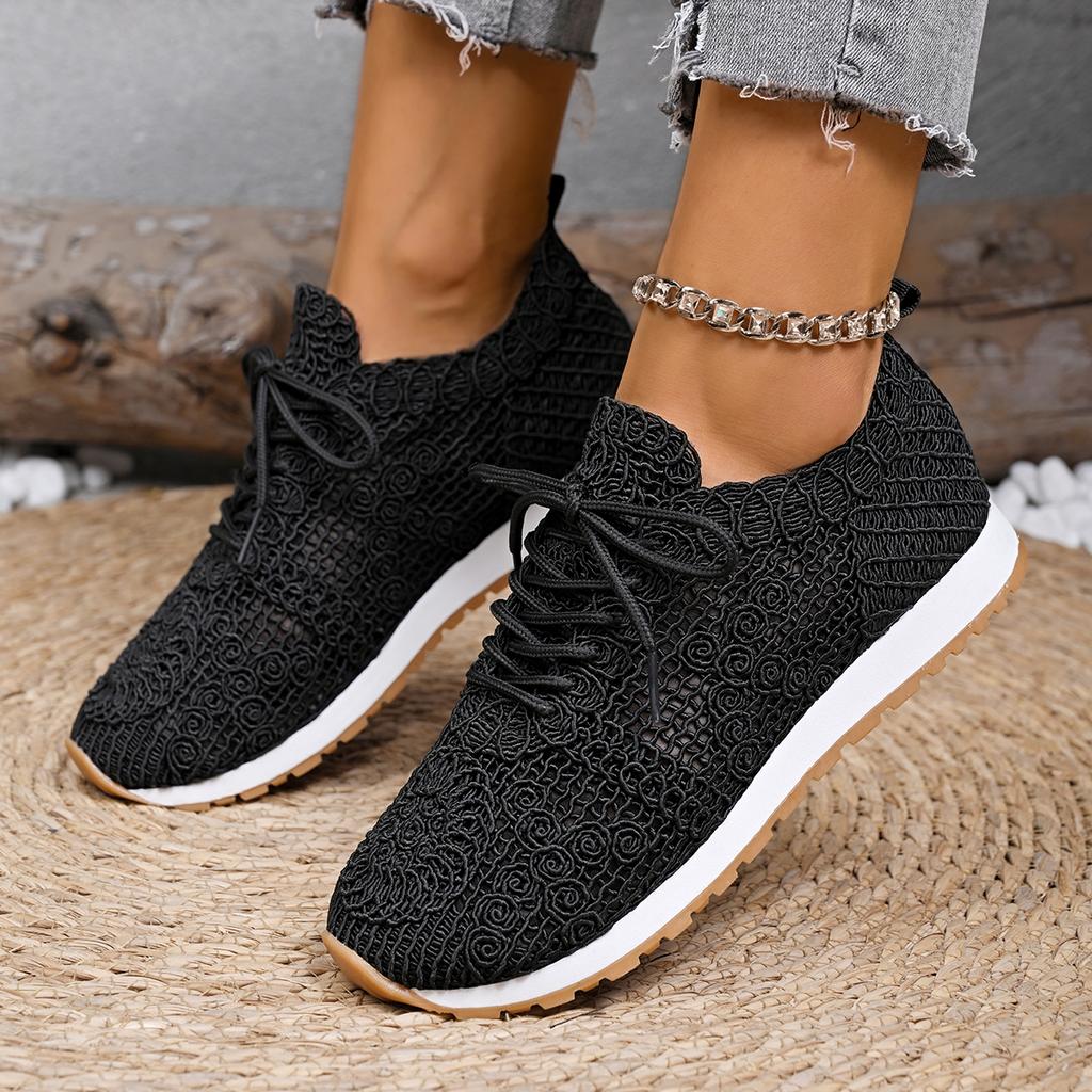 Fashion Women's shoes, soft soles, not tired feet,summer sneakers platform shoes, flying weaving, breathable women's sneakers shoes