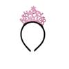 Party Decoration Christmas New Year Headpiece Star/Crown Glitter Hair Hoop  New Year Dress Up