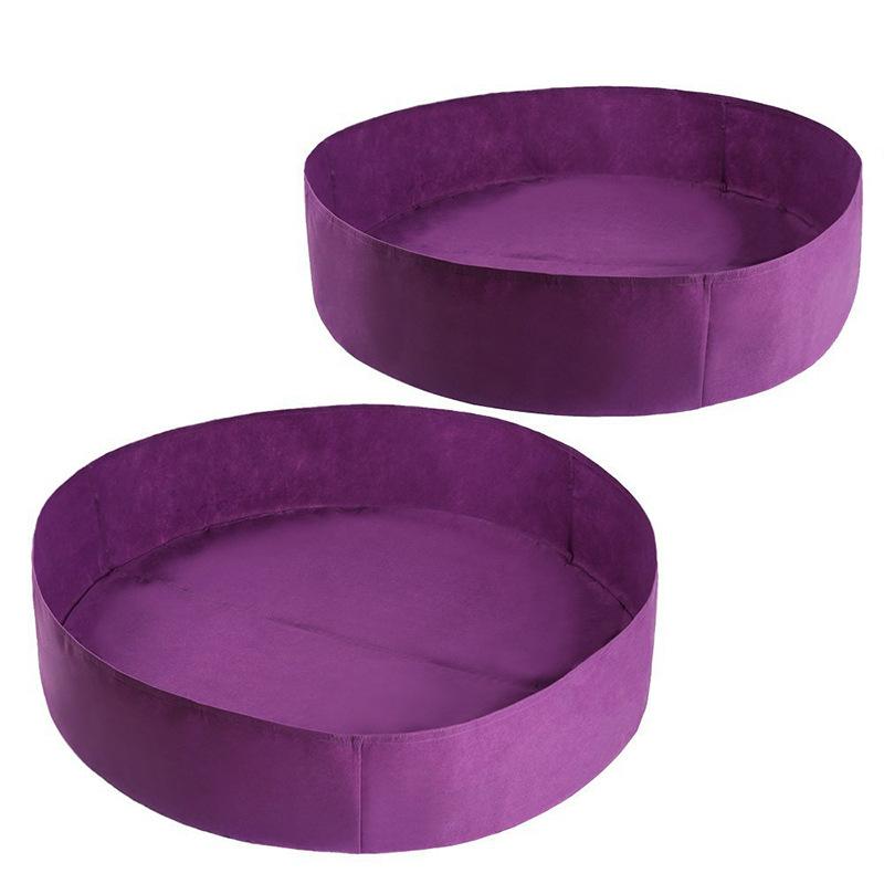 Home Supplies Felt Growth Bag Round Durable Planting Bag Wear-resistant Resistant Dirt Planting Seedling Bag Vegetable