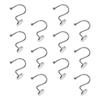 Decorative Shower Rings Rust-proof Hooks Bathroom Decor Home Organization Heavy Duty Hooks High-strength Structure
