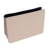 Car Truck Portable Trash Can Garbage Rubbish Bin Hanging Storage Bag Organizer Case Holder Accessories Beige PU Leather