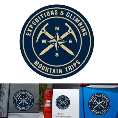 D-1038 Anti-scratch Waterproof Reflective Car Fuel Tank Cover Sticker Decal