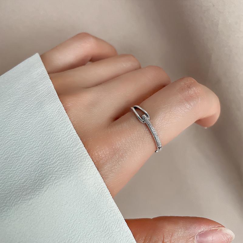 Korean Style Silver Color Sanding Rings For Women Girl Kids Fashion Jewelry Student Wedding Engagement Party Gift Anillos
