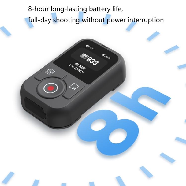 MultiFunctional Wireless Remote Controller for Action 6/5Pro/4 Cameras Supports Navigate Tracking Wrist or Bike Mounting