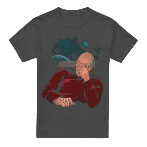 Star Trek Unisex Adult Facepalm T-Shirt