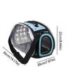 Foldable Cat Backpack Portable Pet Outing Bag Small Dog Transparent Pet Bag  Outdoor Travel