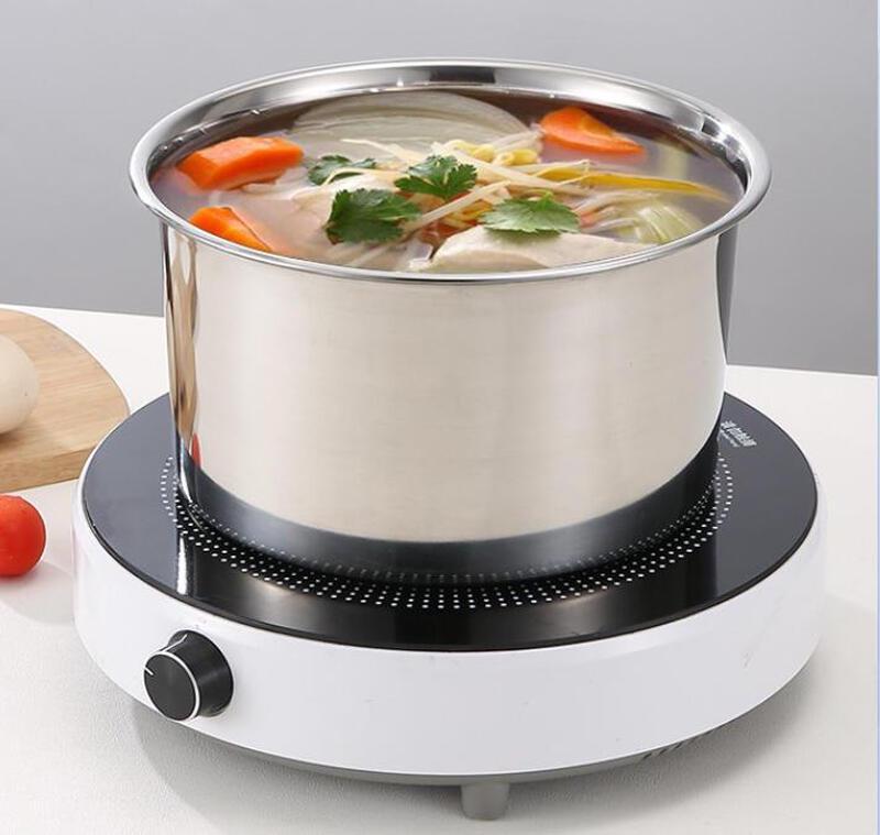 304 Stainless Steel Seasoning Pot with Lid