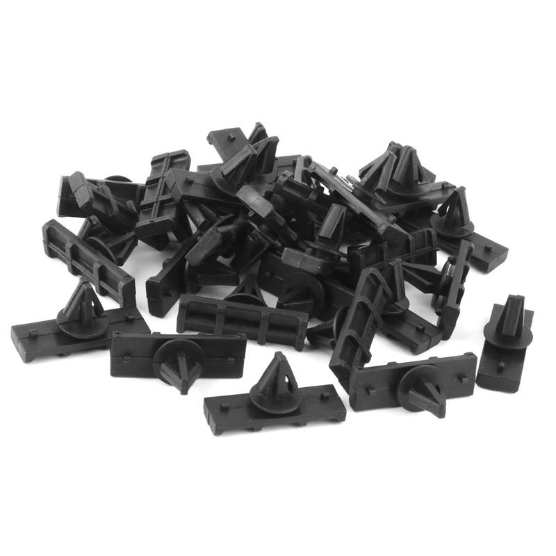 Nylon Fender Flare Moulding Clips 68039280-AA Retainer Fastener Set Card Buckle for Jeep Wrangler JK Unlimited Accessories
