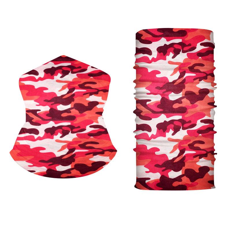 Outdoor Camouflage Magic Headscarf Sports Cycling Mask Summer Men and Women Sun Protection Travel Fishing Neck Cover Full Face Towel