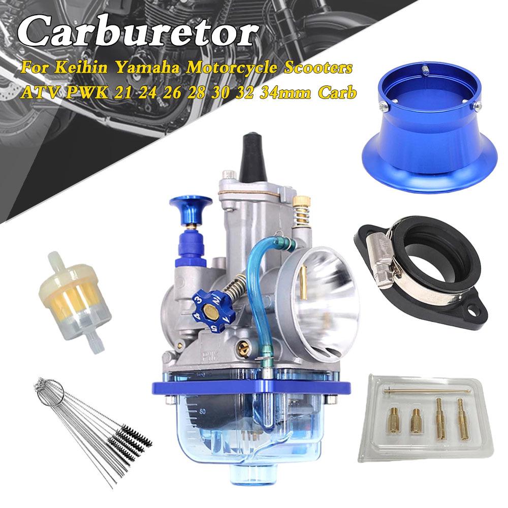 PWK Racing Carburetor for Motorcycle/ATV 21-34mm