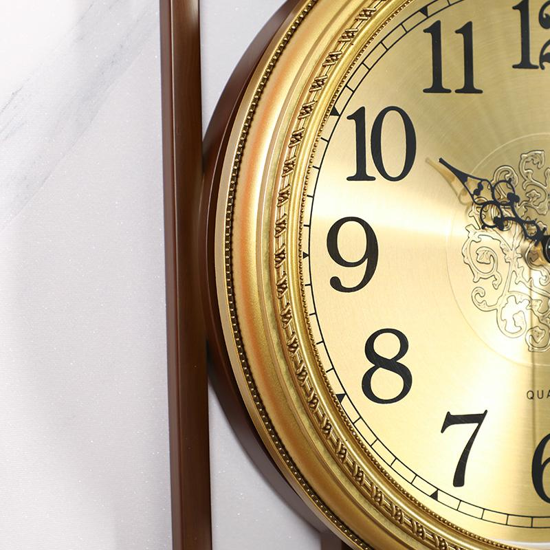 Luxury Chinese-Style Wall Clock Silent Quartz Modern Home Decor Elegant 2025 Hanging Timepiece
