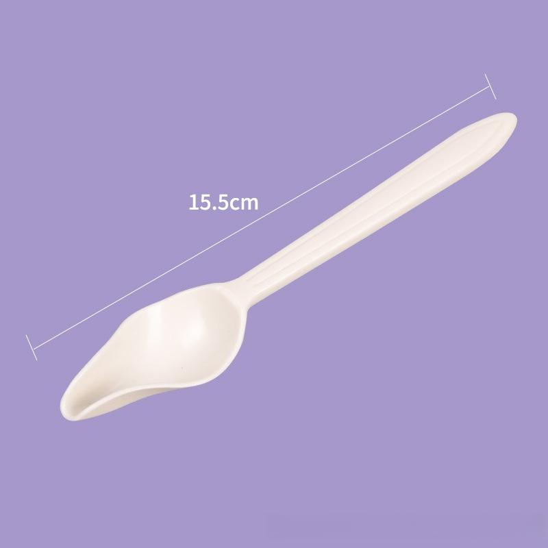 Parrot BB Feeding Spoon Feedings Device Hand Feeding Bags Fairy Brothers Chickens Young Birds Milk Powder Feeding Spoon Plastic 15.5CM