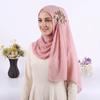 Shiny Sequin Embellished Headscarf Light Luxury Long Scarf Elegant Head Wrap Turban  Festival