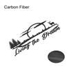 Van Hood Stickers Camper Car Bonnet Cover Graphics Living The Dream Decoration Vinyl Decals Auto Tuning Accessories