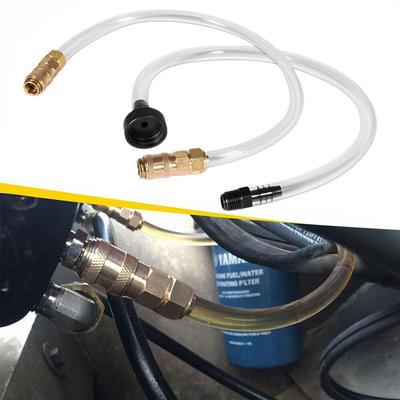 Kit de Purga 2 Unidades Kit de Llenado de Aceite Para Sistemas de Dirección Hidráulica Seastar Manguera de Tubo de Puente Accesorio Marino para Barco Yate Reparación Z0E6