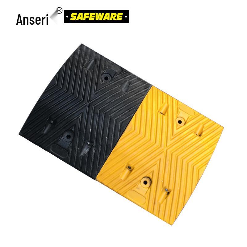 Heavy-Duty Rubber Speed Bump