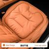 Luxury Nappa Leather Non-Slip Car Seat Cushions for Five-Seater - Thickened Design for Front and Rear Seats